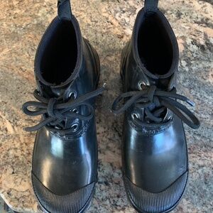 Bogs Black Charlot Lace up Waterproof boots, W 9